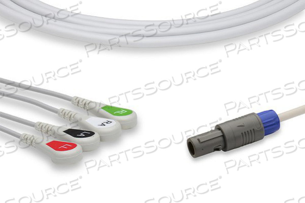 PETAS COMPATIBLE DIRECT-CONNECT ECG CABLE 