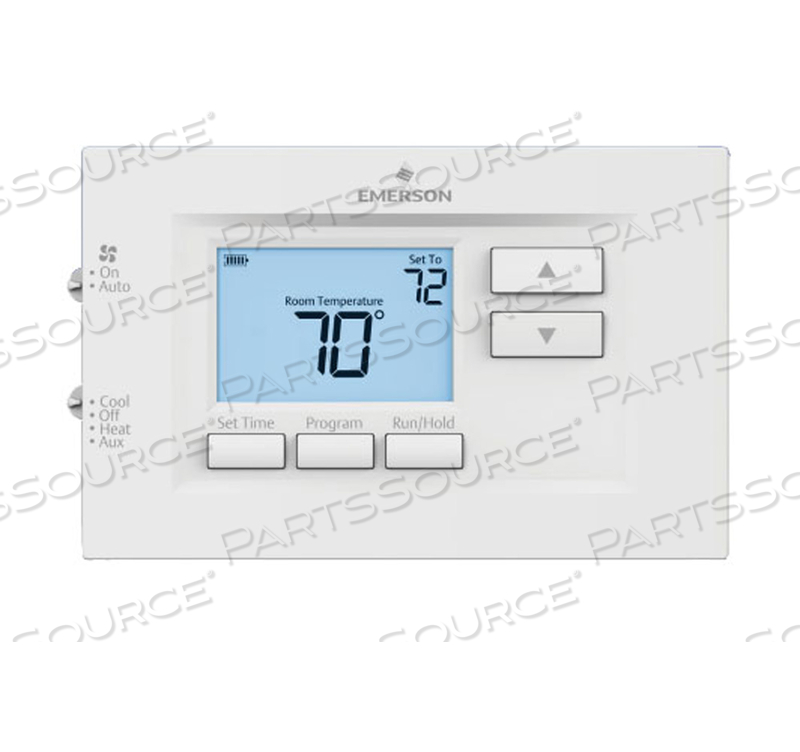 24V 70 SERIES 3.0" DISPLAY HEAT PUMP (2H/1C) WITH DUAL FUEL OPTION. NON-PROG DIGITAL THERMOSTAT: BAC by White-Rodgers