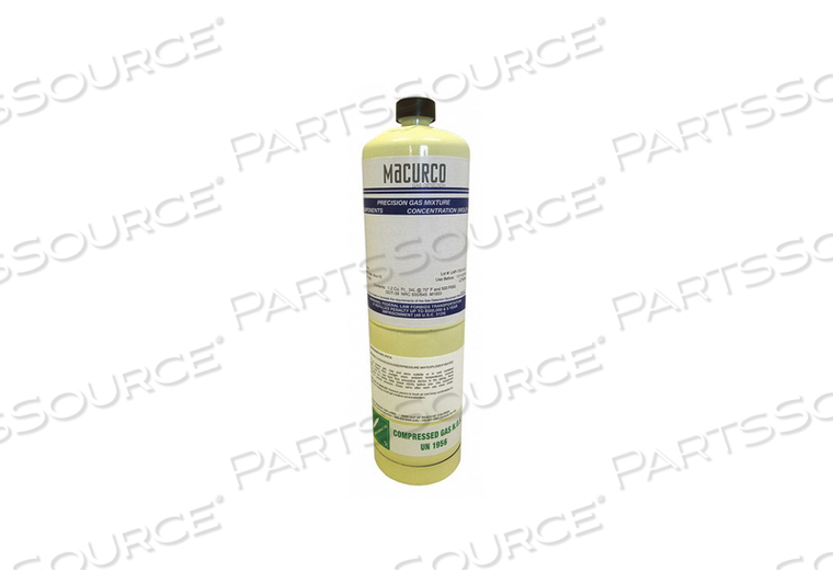 CALIBRATION GAS CYLINDER CAP. 34L by Macurco