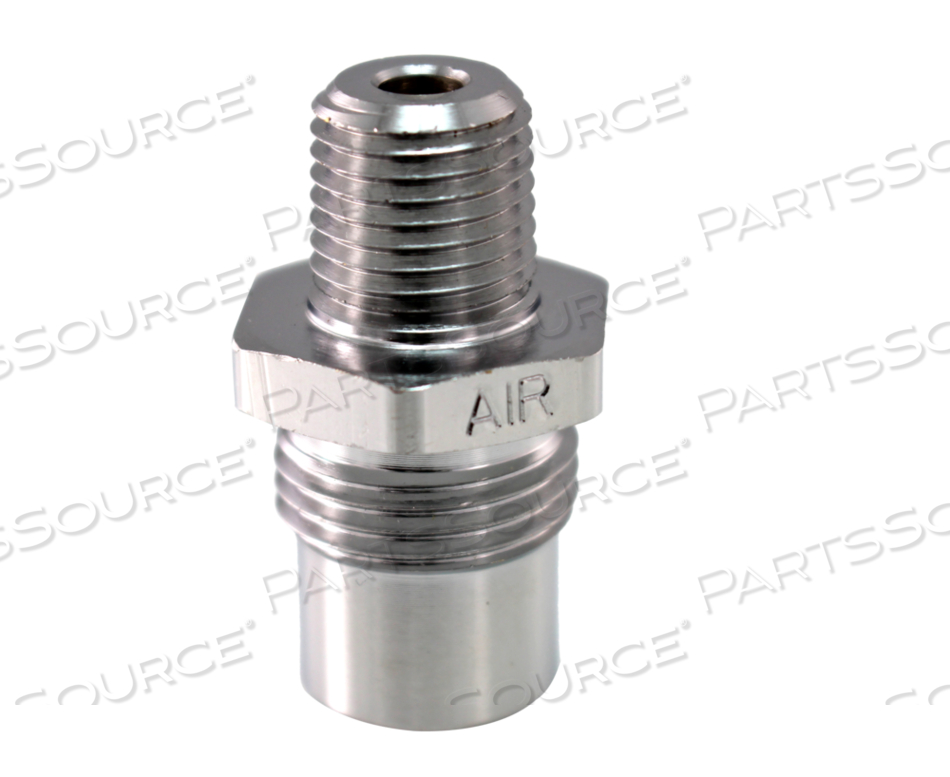 ADAPTER, DISS X 1/4 IN MNPT, YELLOW, AIR by Bay Corporation