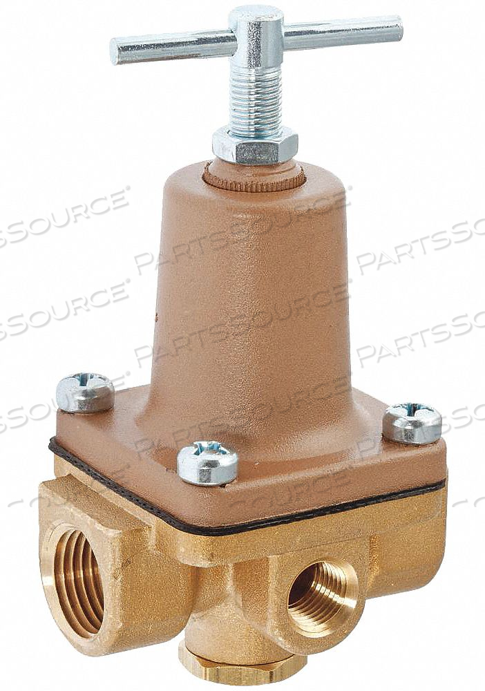 WATER PRESSURE REGULATOR VALVE 1/4 IN. by Watts Regulator Co. WATER PRESSURE REGULATOR VALVE 1/4 IN. by Watts Regulator Co.