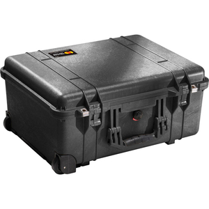 1560 WATERTIGHT WHEELED LARGE CASE WITH FOAM 22-1/16" X 17-15/16" X 10-7/16", BLACK by Pelican Products