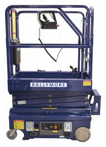 SCISSOR LIFT LOAD CAP. 500 LB. TIRE 9IN. by Ballymore