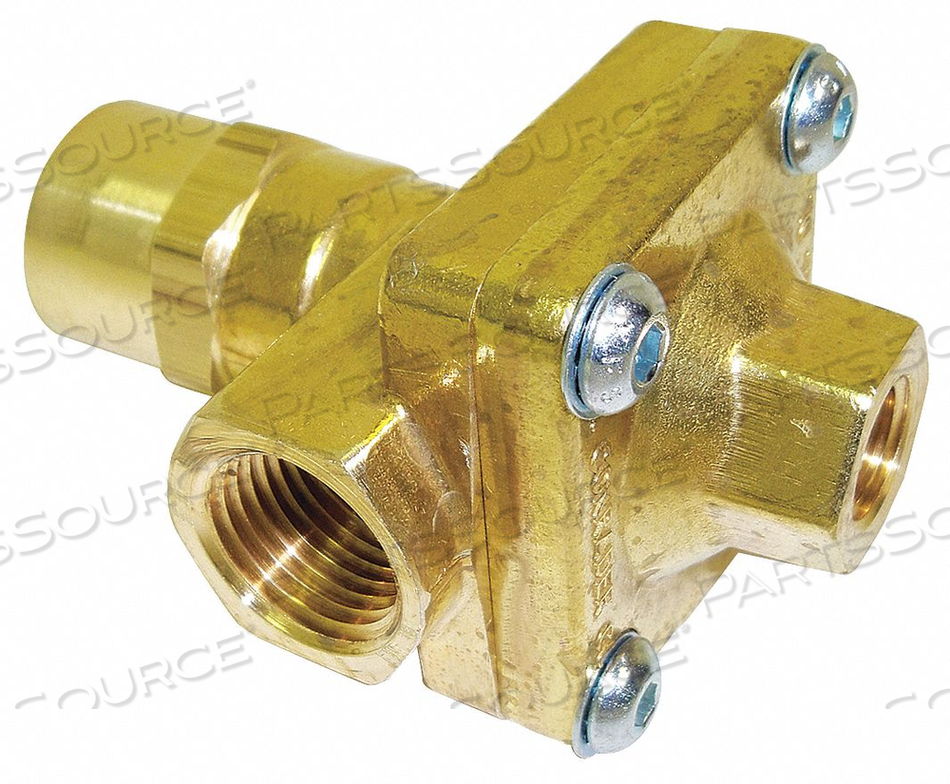 DISCHARGE VALVE 1/8 NPT 500 PSI BRASS by Conrader DISCHARGE VALVE 1/8 NPT 500 PSI BRASS by Conrader