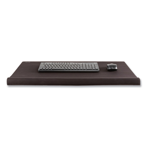 ERGOEDGE WRIST REST DESKPAD, 29.5 X 16.5, BLACK by Allsop