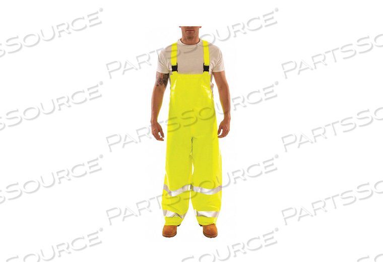 J2258 ARC FLASH RAIN OVERALL CAT 2 YLW/GRN M by Tingley Rubber