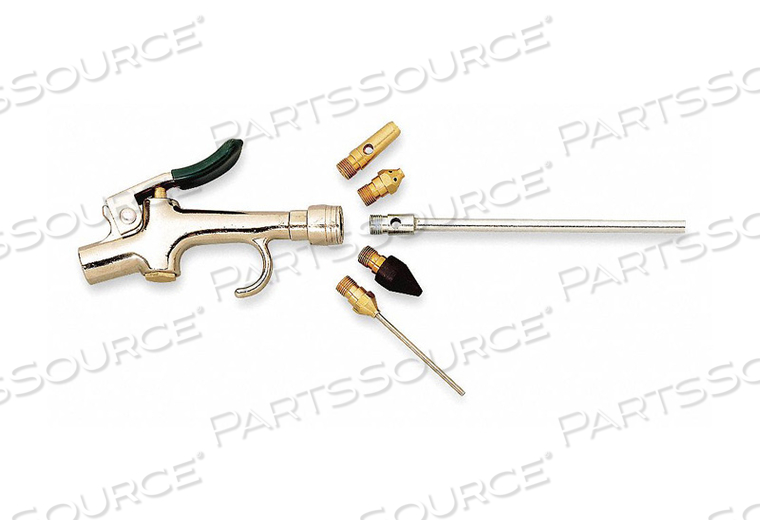AIR GUN KIT THUMB LEVER 5 NOZZLES by Breco AIR GUN KIT THUMB LEVER 5 NOZZLES by Breco
