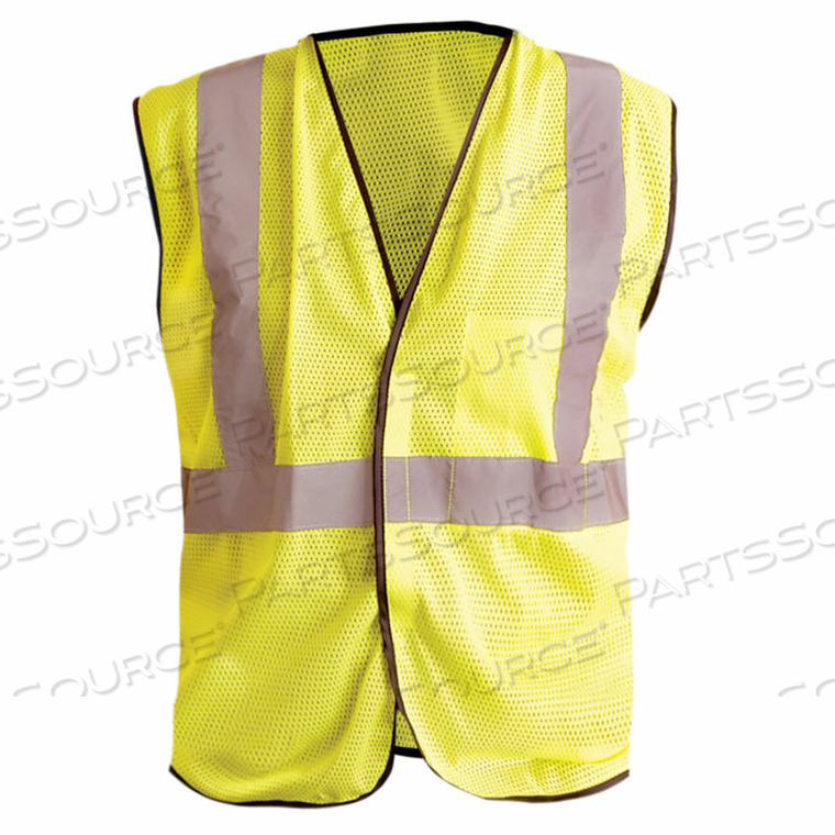 CLASSIC MESH STANDARD VEST, CLASS 2, HI-VIS YELLOW, 4/5XL 