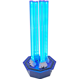 144 WATT UV AIR TREATMENT SYSTEM WITH AIRFLOW SENSOR AND 16" BULBS by Odorstop LLC