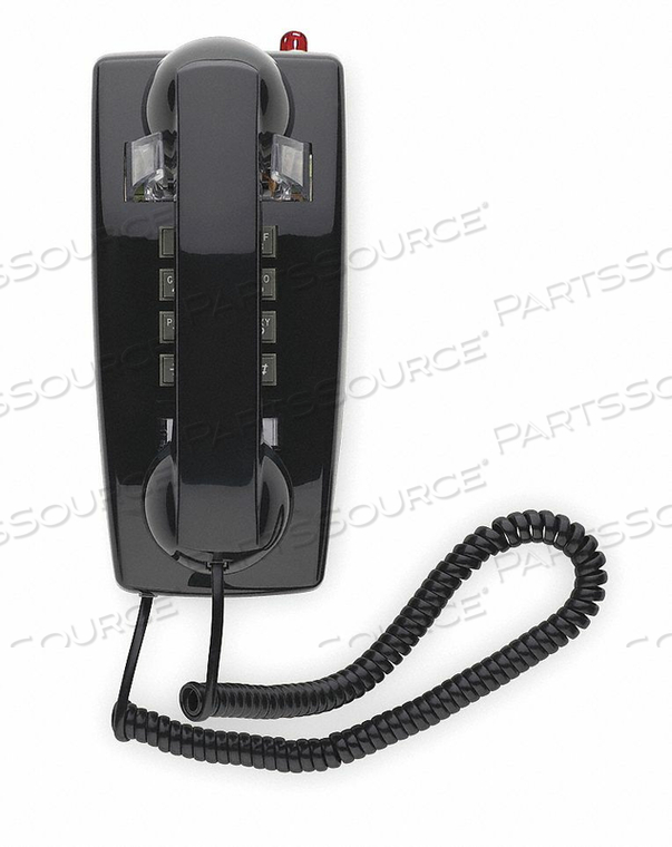 STANDARD WALL PHONE BLACK by Cetis