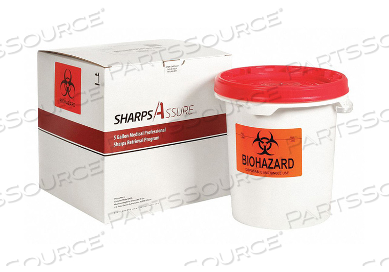 ASSURE 5 GALLON RETRIEVAL PROGRAM by Sharps Compliance, Inc. ASSURE 5 GALLON RETRIEVAL PROGRAM by Sharps Compliance, Inc.