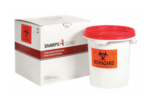 SHARPS CONTAINER 15 W 5 GAL. SNAP LID by Sharps Compliance, Inc.