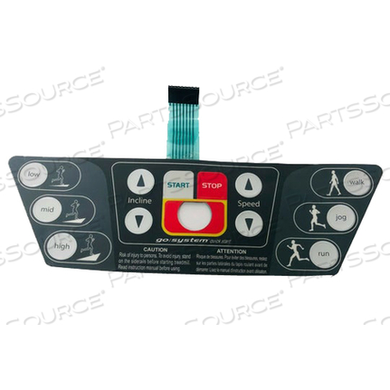 SWITCH, MEMBRANE, FOR USE WITH: FOR KEYPADS AND OVERLAYS 