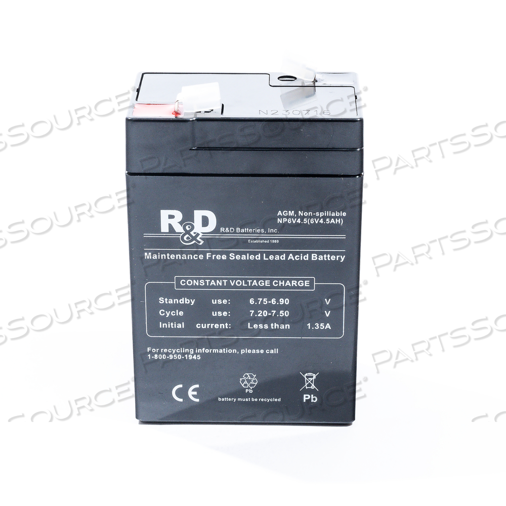 POWERSONIC PS-640 LEAD ACID BATTERY 