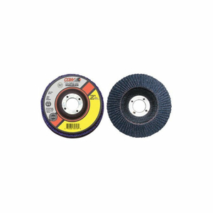 ABRASIVE FLAP DISC 4-1/2" X 5/8 - 11" 36 GRIT ZIRCONIA by CGW Abrasives