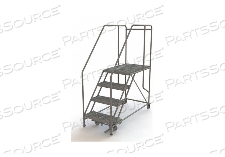 MOBILE 4 STEP STEEL 24"W X 36"L WORK PLATFORM LADDER - 800 LB. CAPACITY by Tri-Arc MOBILE 4 STEP STEEL 24"W X 36"L WORK PLATFORM LADDER - 800 LB. CAPACITY by Tri-Arc