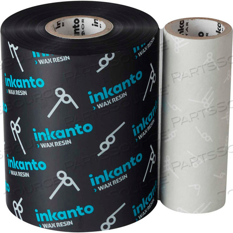 INKANTO BLACK WAX/RESIN RIBBON - GHS, 110MM X 300M, APX FH+, 12 ROLLS/CASE 