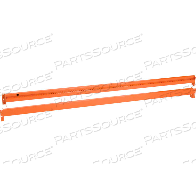 PALLET RACK TEAR DROP BEAM PAIR 96"L - 6810 LBS CAP/PR (2 PCS) by Interlake Mecalux Inc.