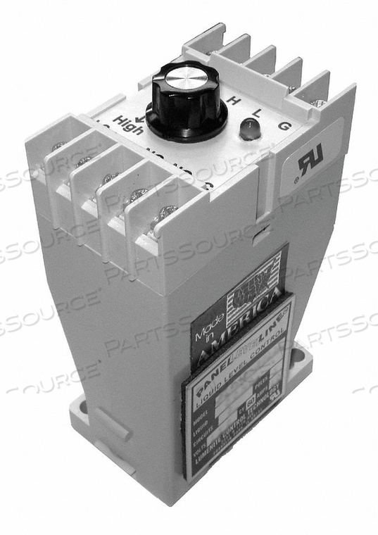 DIN MOUNT LEVEL CONTROL 1 RELAY 24VAC by Lumenite Control Technology, Inc.