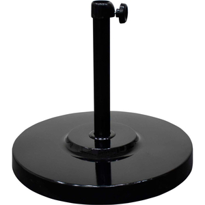 CALIFORNIA UMBRELLA 50 LBS UMBRELLA BASE - STEEL COVERED CONCRETE - BLACK by March Products Inc CALIFORNIA UMBRELLA 50 LBS UMBRELLA BASE - STEEL COVERED CONCRETE - BLACK by March Products Inc