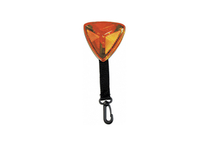 WARNING LIGHT AMBER LED 2 AA BATTERIES by Railhead Gear