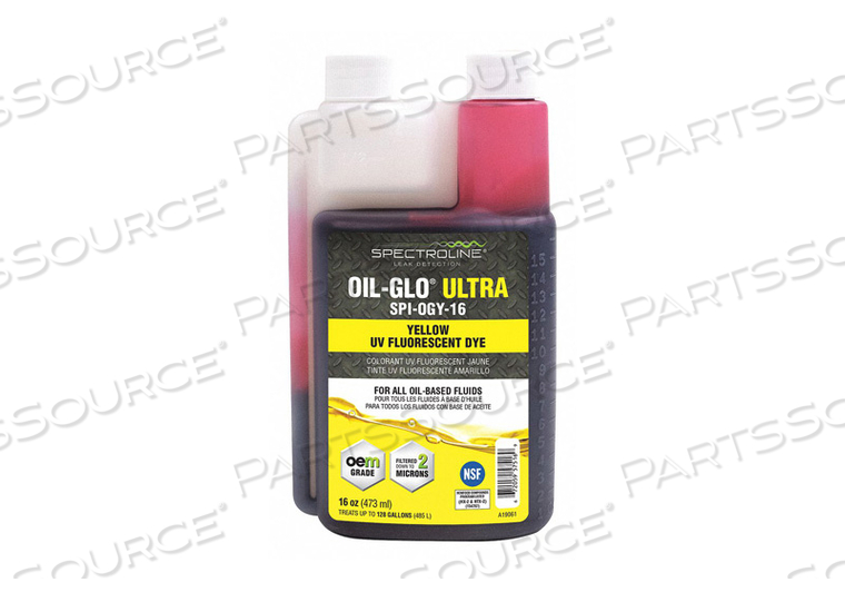 FLUORESCENT LEAK DETECTION DYE YELLOW by Spectroline
