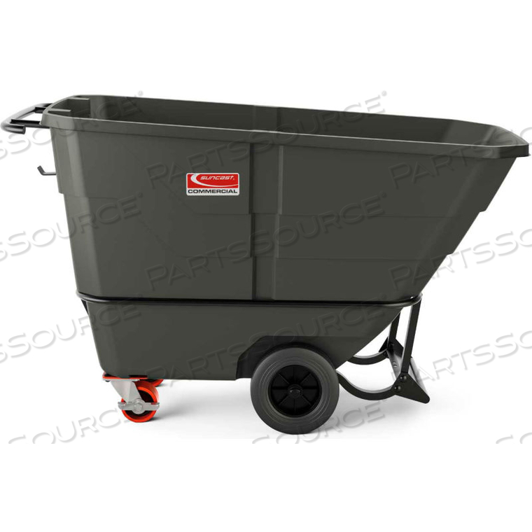 TILT TRUCK - TOWABLE STANDARD DUTY, ROTOMOLDED, 1/2 CU. YD. by Suncast Commercial TILT TRUCK - TOWABLE STANDARD DUTY, ROTOMOLDED, 1/2 CU. YD. by Suncast Commercial