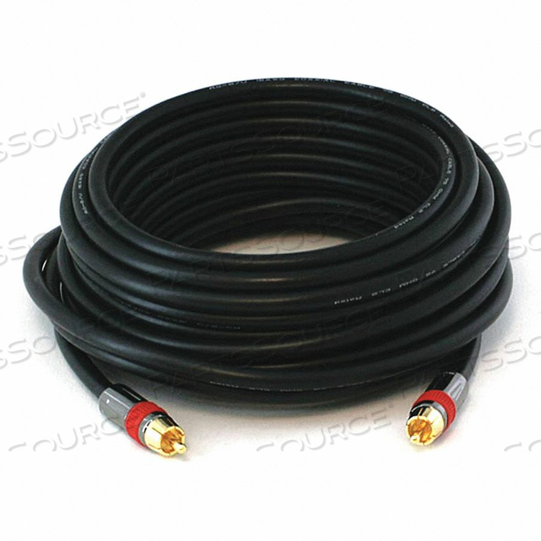 A/V CABLE RCA COAXIAL M/M CL2 RATED 35FT by Monoprice, Inc.