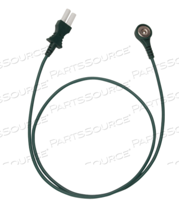 012-0498-01 SPACELABS ECG SINGLE LEADS, GREEN RL/0 