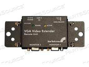 VGA OVER CAT 5 REMOTE RECEIVER FOR VIDEO EXTENDER by StarTech.com Ltd. VGA OVER CAT 5 REMOTE RECEIVER FOR VIDEO EXTENDER by StarTech.com Ltd.