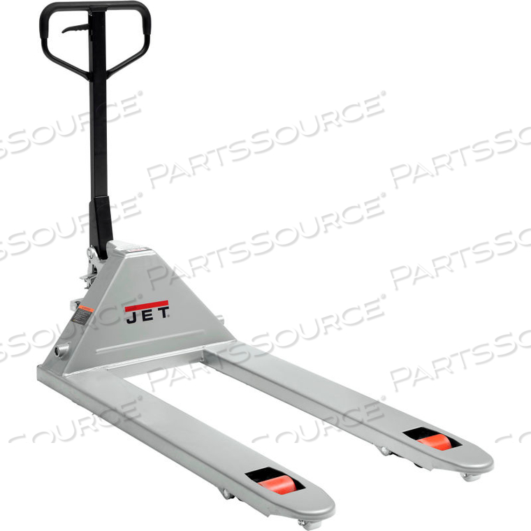 PTW SERIES PALLET JACK TRUCK - 48"L X 27"W - 6600 LB. CAPACITY by Jet PTW SERIES PALLET JACK TRUCK - 48"L X 27"W - 6600 LB. CAPACITY by Jet