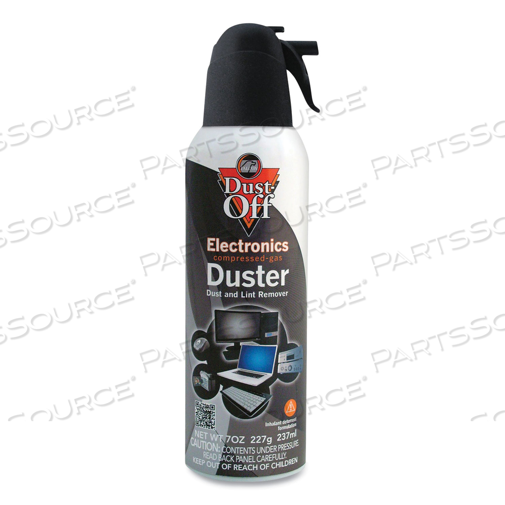 DISPOSABLE COMPRESSED AIR DUSTER, 7 OZ CAN, DOZEN 