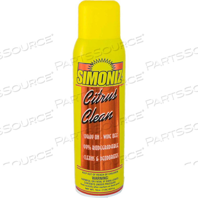 ALL-PURPOSE CLEANER, 20 OZ. AEROSOL SPRAY, 12 CANS by Simoniz USA