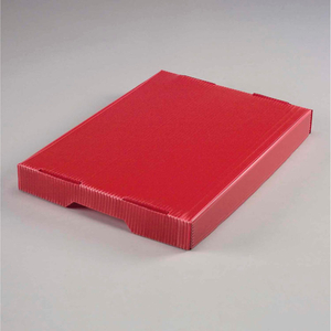 CORRUGATED PLASTIC POSTAL MAIL TOTE LID RED by Minnesota Diversified Industries CORRUGATED PLASTIC POSTAL MAIL TOTE LID RED by Minnesota Diversified Industries