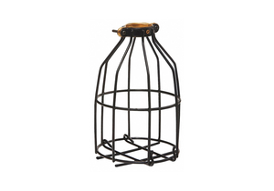 WIRE GUARD STEEL BLK USE W/STRING LIGHTS by Hang-A-Light