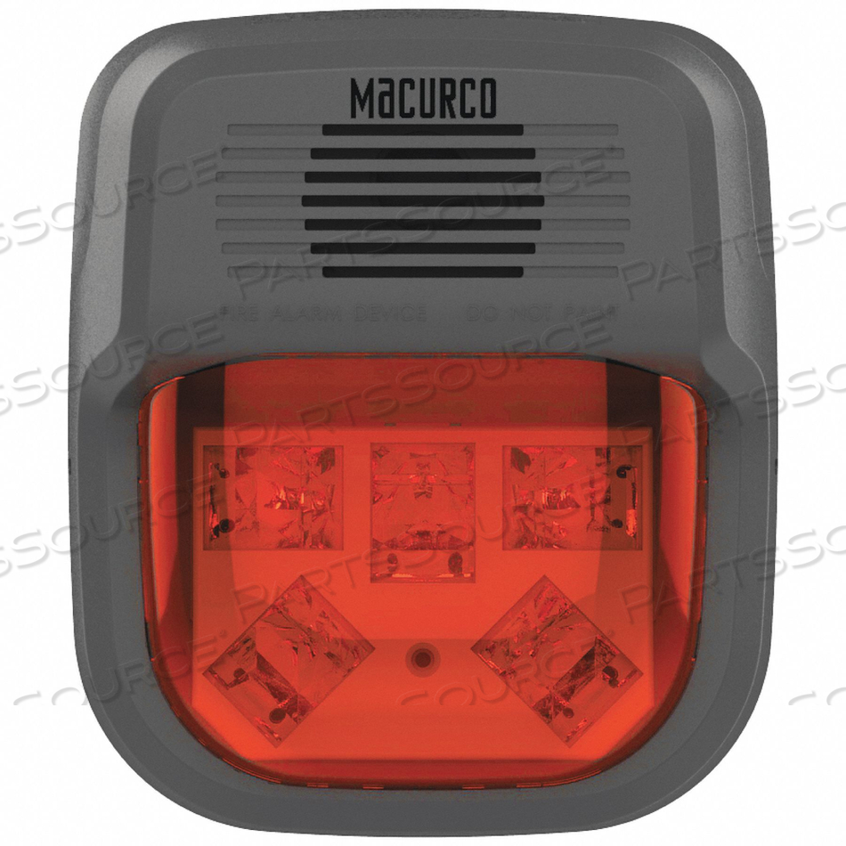 HORN STROBE ALARM 4-3/4 L 2 W LED by Macurco