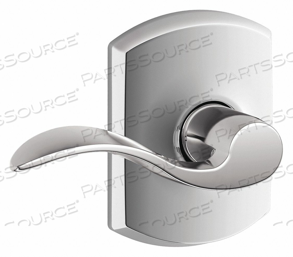 DOOR LEVER LOCKSET BRIGHT CHROME PASSAGE by Schlage Lock DOOR LEVER LOCKSET BRIGHT CHROME PASSAGE by Schlage Lock