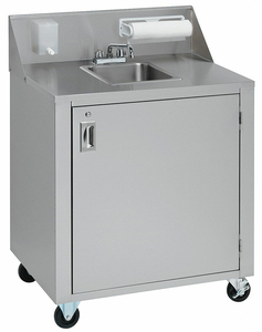 TOPLINE PORT HANDSINK RECT 14INX12INX6IN by Crown Verity