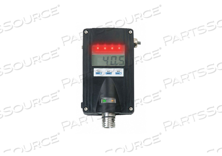 TRANSMITTER CH4 LCD 7.63 IN H BLACK by GfG Instrumentation, Inc. TRANSMITTER CH4 LCD 7.63 IN H BLACK by GfG Instrumentation, Inc.