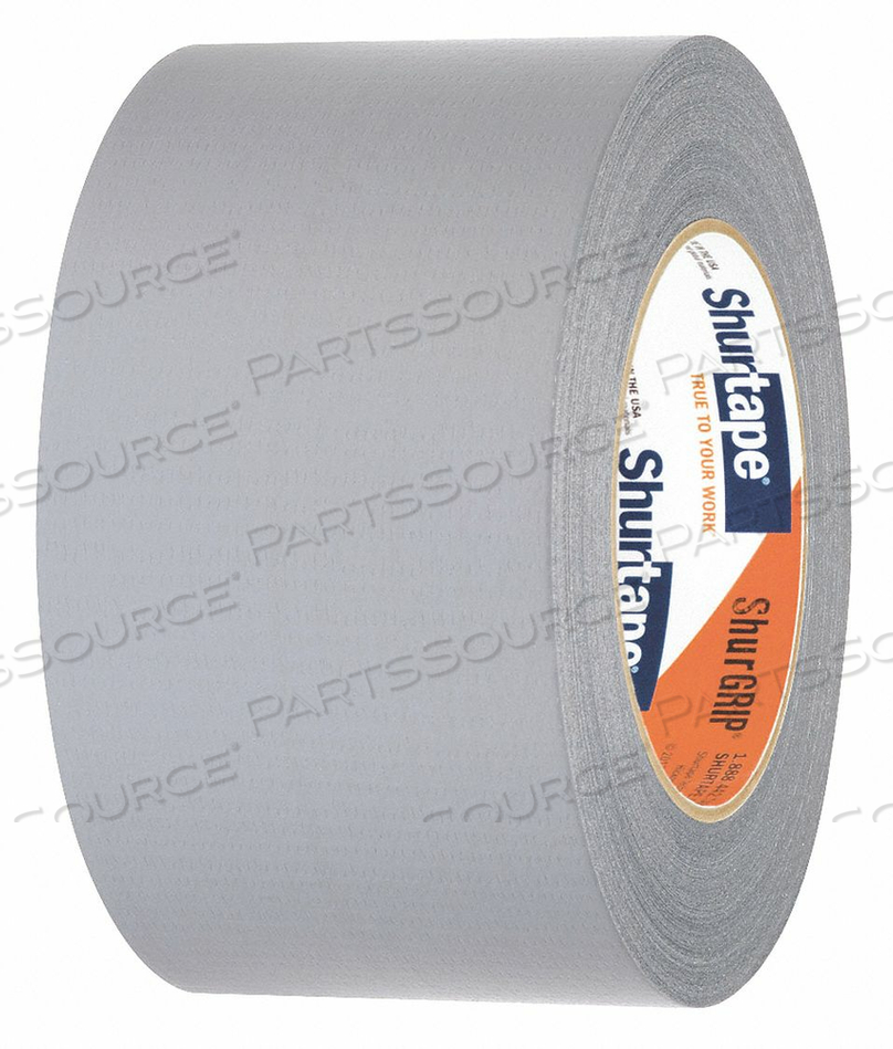 DUCT TAPE 72MM X 55M 6 MIL SILVER PK16 by Shurtape DUCT TAPE 72MM X 55M 6 MIL SILVER PK16 by Shurtape