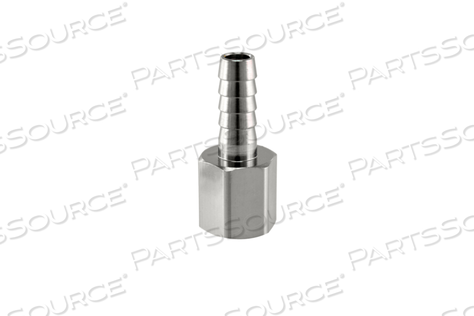 FITTING, 1/8 IN X 1/4 IN CONNECTION, FNPT X HOSE BARB CONNECTION by Bay Corporation