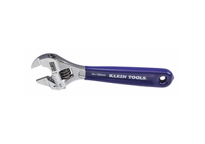 WRENCH SLIM-JAW ADJUSTABLE 4 by Klein Tools WRENCH SLIM-JAW ADJUSTABLE 4 by Klein Tools