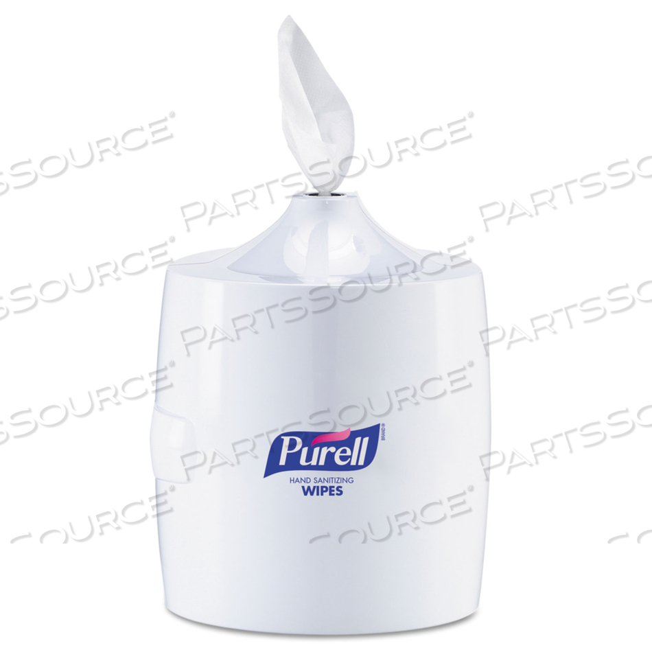 HAND SANITIZER WIPES WALL MOUNT DISPENSER, 1,200/1,500 WIPE CAPACITY, 13.3 X 11 X 10.88, WHITE by Purell HAND SANITIZER WIPES WALL MOUNT DISPENSER, 1,200/1,500 WIPE CAPACITY, 13.3 X 11 X 10.88, WHITE by Purell