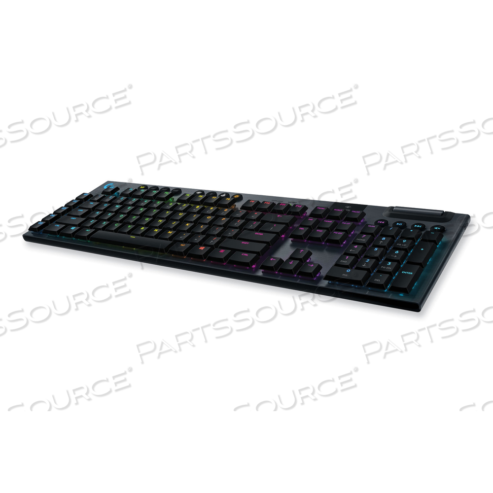 G915 LIGHTSPEED WIRELESS RGB MECHANICAL GAMING KEYBOARD, LINEAR SWITCH, BLACK 