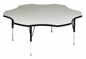 HIGH PRESSURE FLOWER TABLE 60 GRAY GRNT by Correll