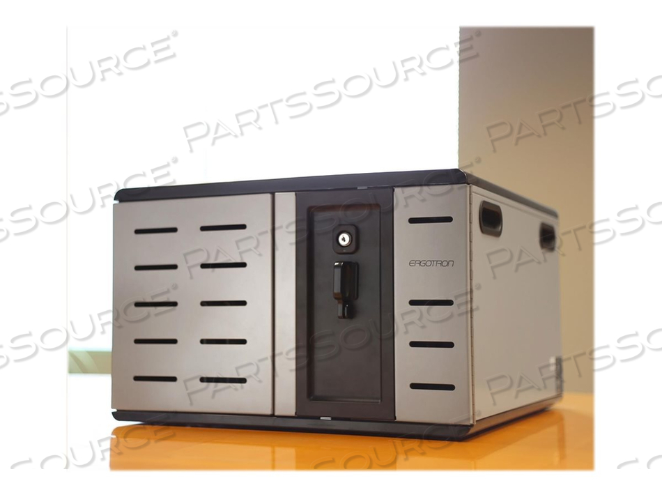 ZIP12 CHARGING DESKTOP CABINET, US/CA/MX by Ergotron, Inc. ZIP12 CHARGING DESKTOP CABINET, US/CA/MX by Ergotron, Inc.