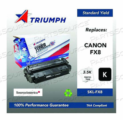 TONER CARTRIDGE BLACK MAX. PAGE 3500 by Source America