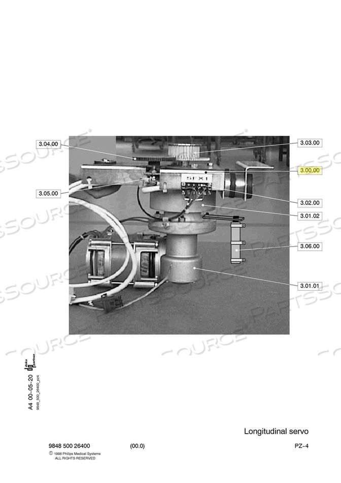 LONGITUDINAL SERVO DRIVE D77 by Philips Healthcare