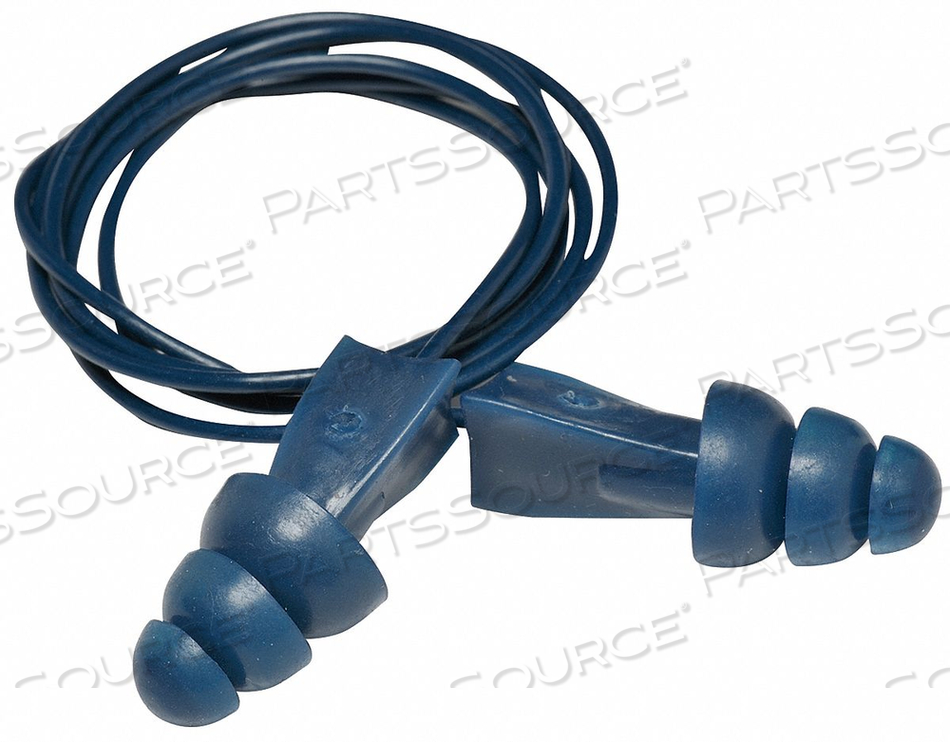 EAR PLUGS CORDED FLANGED 27DB PR by Tasco Corporation