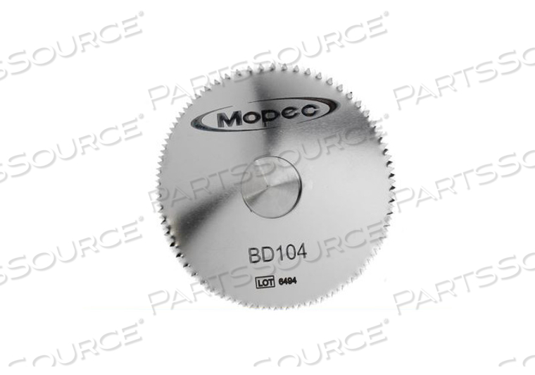 2.5" AUTOPSY ROUND BLADE WITH ARBOR by Mopec Inc.